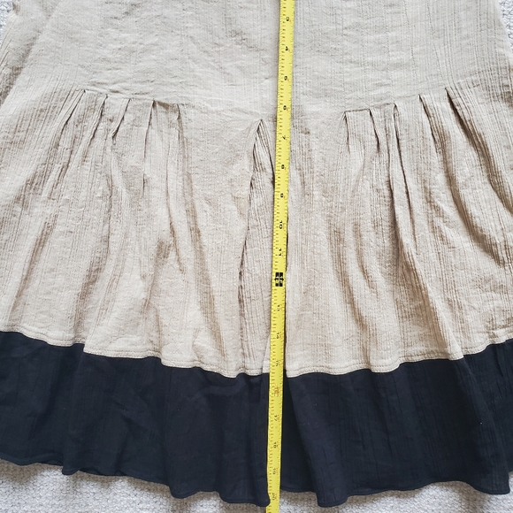 Tahari color block skirt - Picture 4 of 5